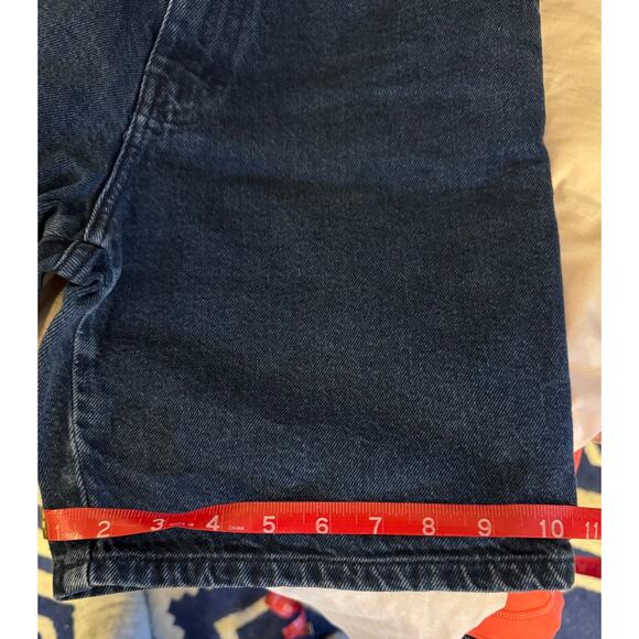 Vintage Sasson Jean Shorts, 80s 90s, High Rise, Dark Wash Denim Cutoffs, XS 25"W - Picture 10 of 10